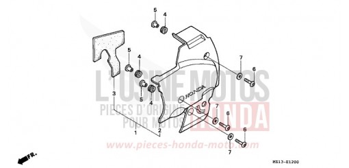 PANNEAU LATERAL GAUCHE CB1000FT de 1996